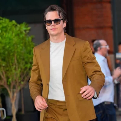 Tribeca Festival NYC Bill SkarsgÃ¥rd Blazer