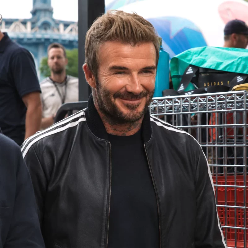 NYC 2026 David Beckham Leather Jacket