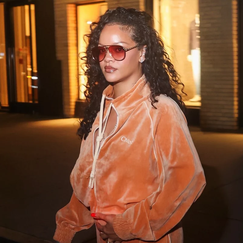 NYC Rihanna Velour Jacket