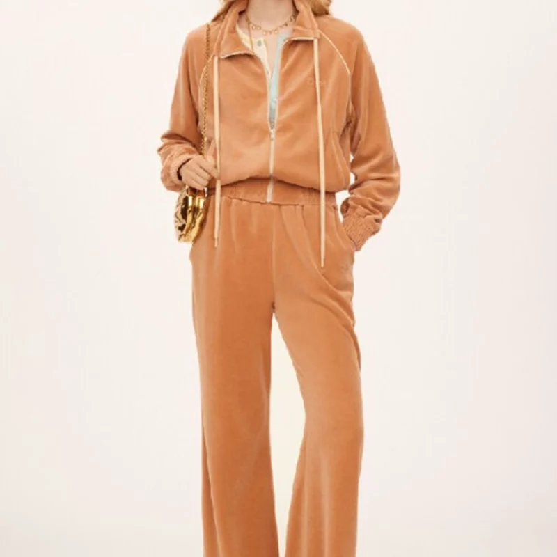 NYC Rihanna Velour Tracksuit