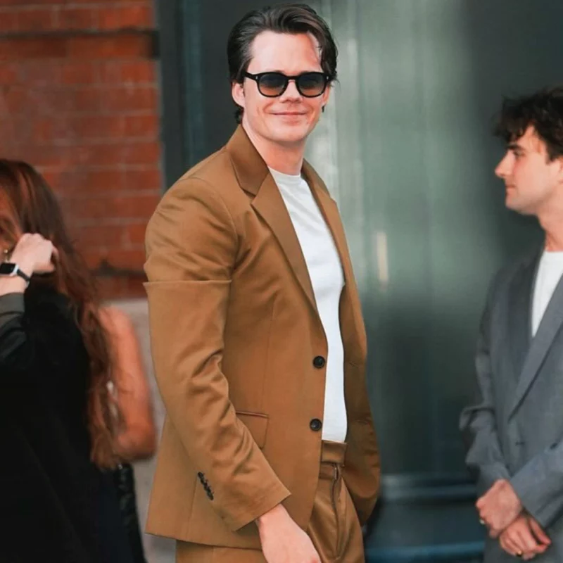 Tribeca Festival NYC Bill SkarsgÃ¥rd Blazer