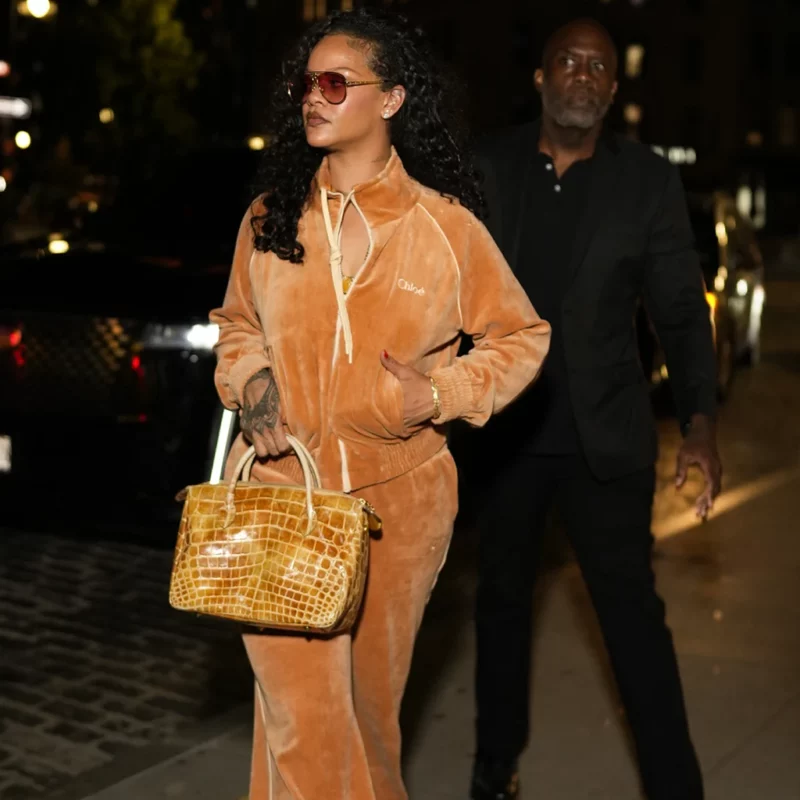 NYC Rihanna Velour Tracksuit