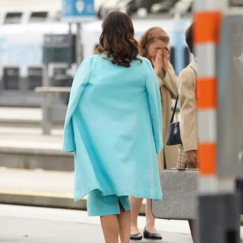 Ocean's Eleven Monica Barbaro Coat