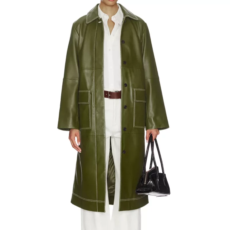 Only Murders in the Building S06 Selena Gomez Green Coat