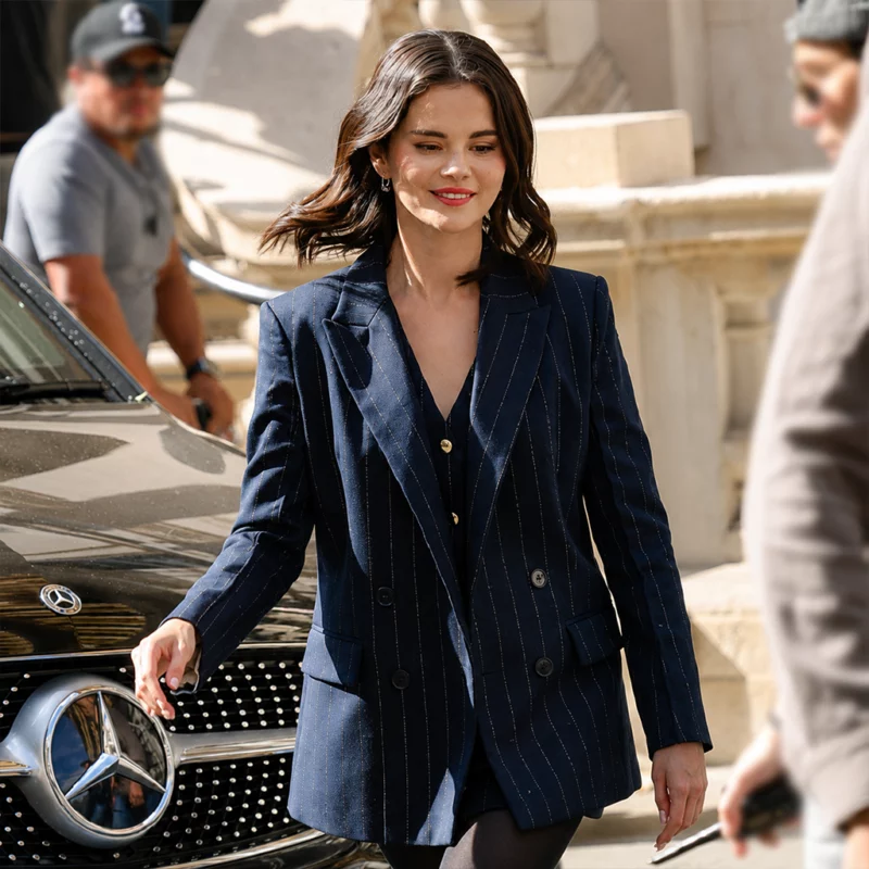 Only Murders in the Building S6 Selena Gomez Blazer