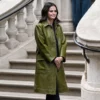 Only Murders in the Building S06 Selena Gomez Green Coat