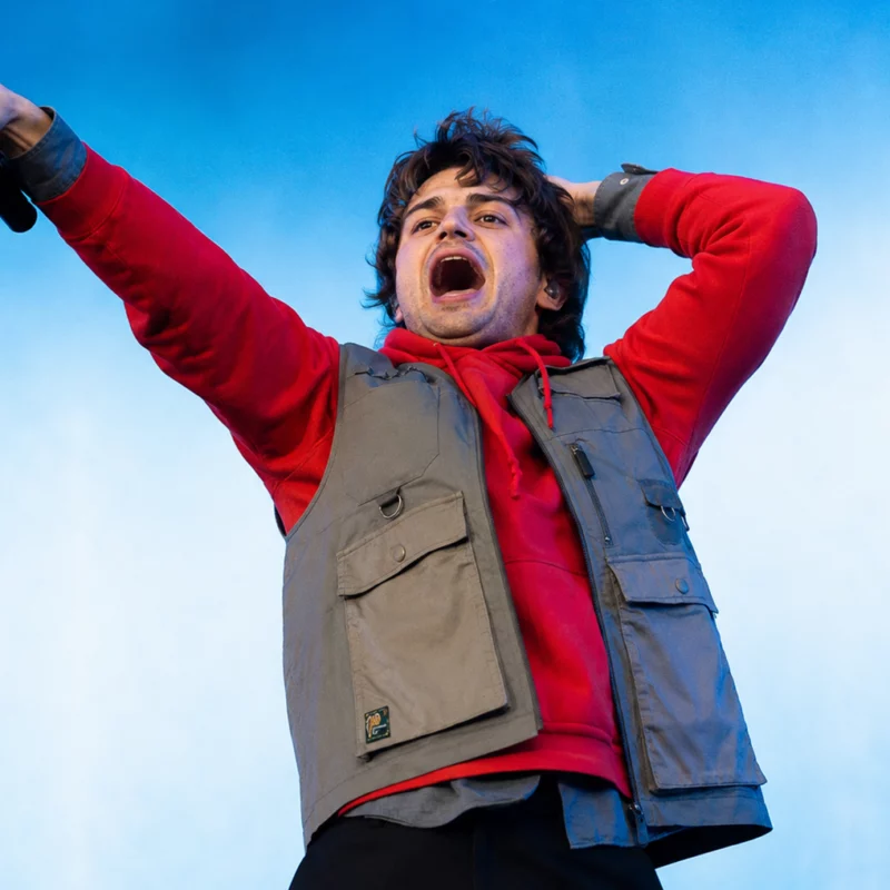 Outside Land Concert 2026 Joe Keery Black Vest