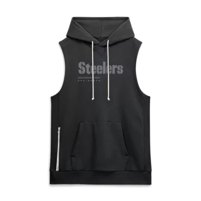Pittsburgh Steelers Sideline Sleeveless Hoodie