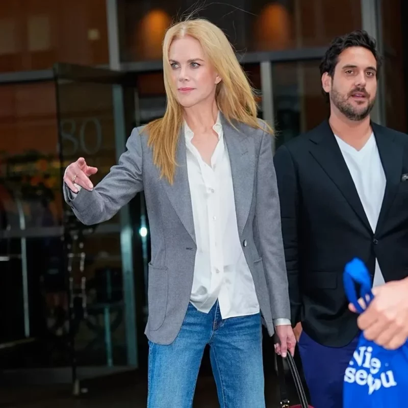 Press Event New York City Nicole Kidman Blazer