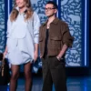 Project Runway 2026 Christian Siriano Suede Brown Jacket