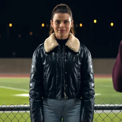 Ransom Canyon S02 Heidi Grace Shearling Leather Jacket