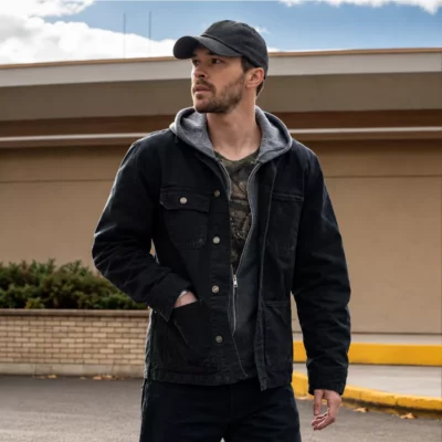 Ransom Canyon S02 Jack Schumacher Black Jacket