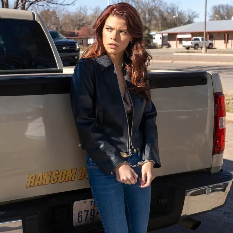 Ransom Canyon S2 Heidi Grace Engerman Biker Jacket