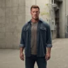 Reacher S04 Alan Ritchson Denim Jacket
