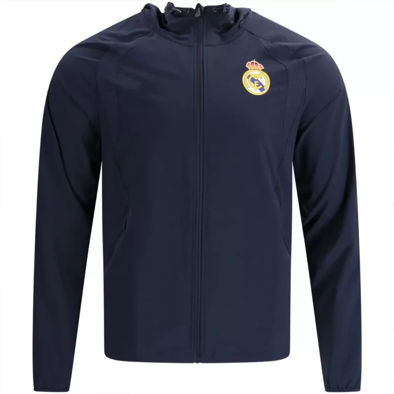 Real Madrid Blue Travel Jacket