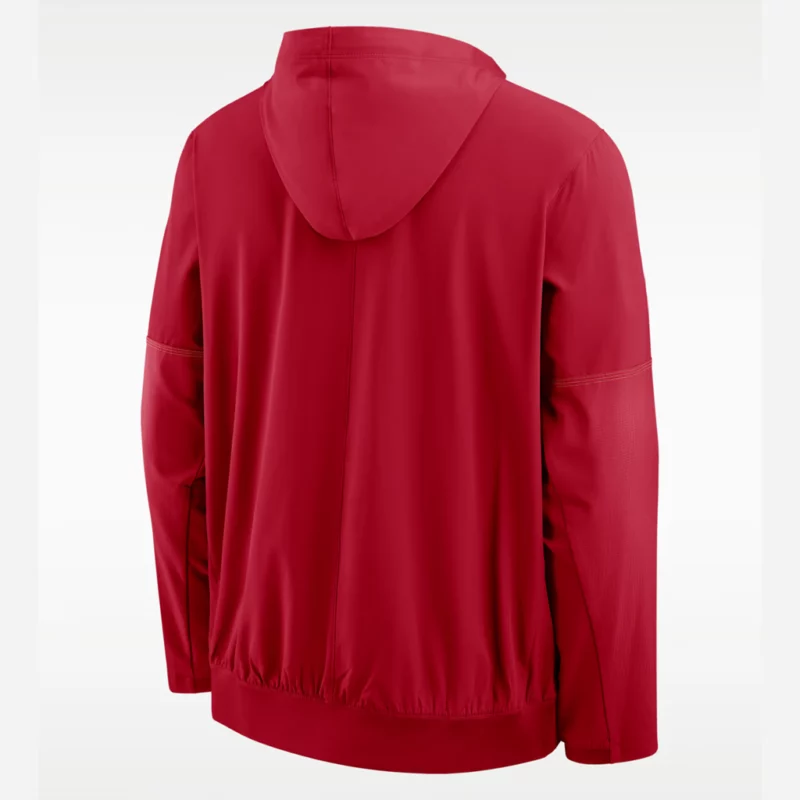 San Francisco 49ers 2026 Sideline Anorak Hooded Jacket
