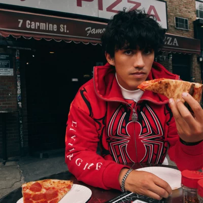 Spider-Man Brand New Day 2026 Web Red Hoodie