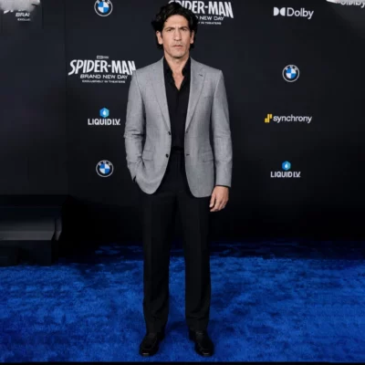 Spriderman Brand New Day Premiere LA 2026 Jon Bernthal Suit