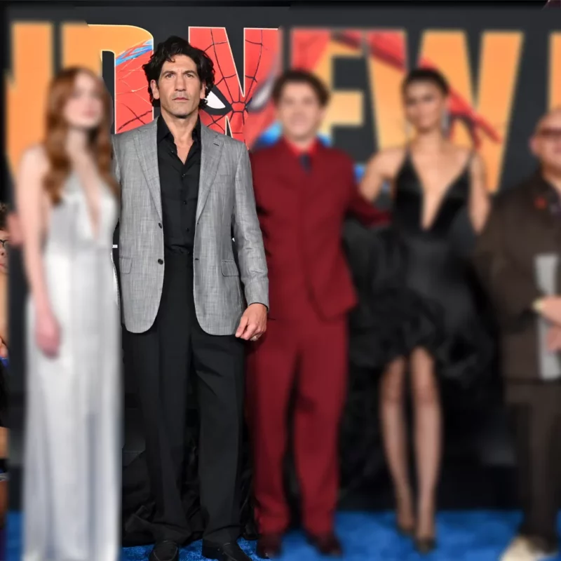 Spriderman Brand New Day Premiere LA 2026 Jon Bernthal Suit