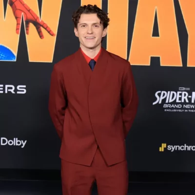 LA Premiere Spiderman Brand New Day Tom Holland 2026 Blazer