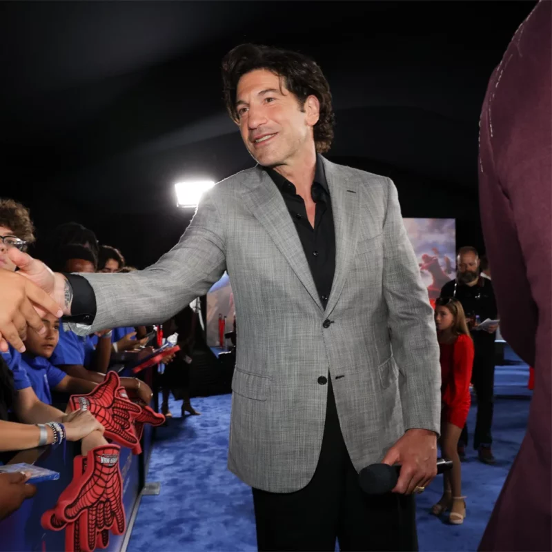 Spiderman Brand New Day Premiere LA 2026 Jon Bernthal Blazer