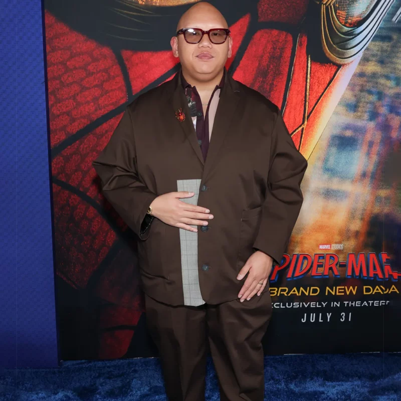 Spider Man Brand New Day Premiere LA 2026 Jacob Batalon Suit