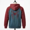 Spider-Man Quilted Sleeve Raglan Hoodie