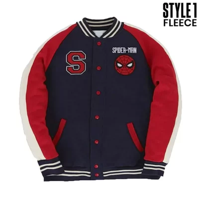 Spiderman Varsity Red Jacket