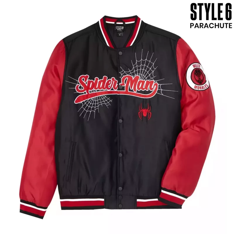 Spiderman Varsity Red Jacket