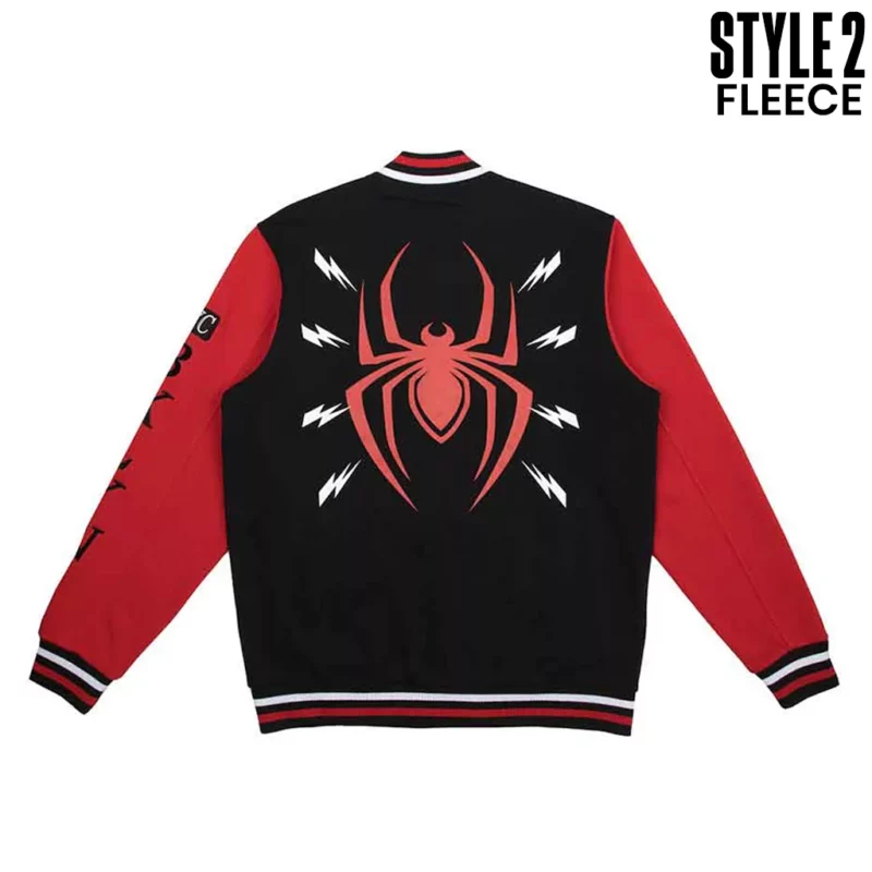 Spiderman Varsity Red Jacket