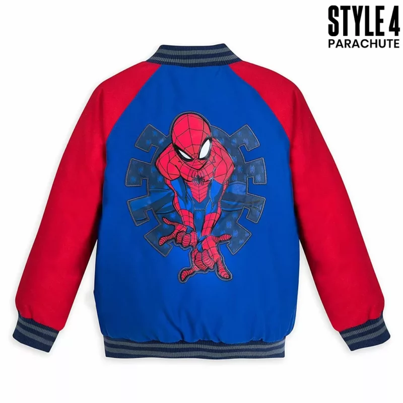 Spiderman Varsity Red Jacket