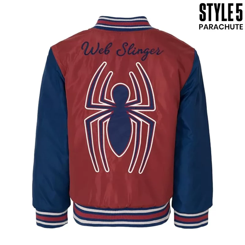 Spiderman Varsity Red Jacket
