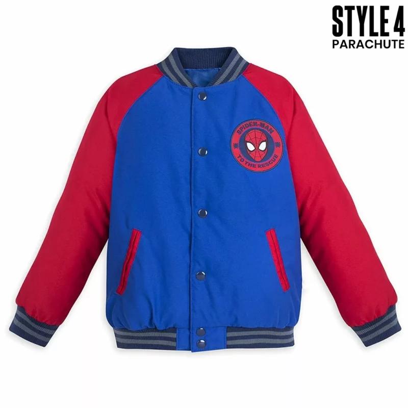 Spiderman Varsity Red Jacket