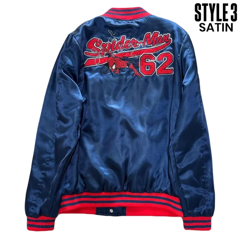 Spiderman Varsity Red Jacket