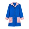 The End of Oak Street Anne Hathaway Blue Coat