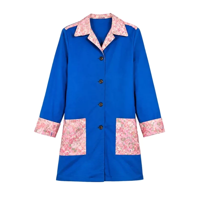 The End of Oak Street Anne Hathaway Blue Coat