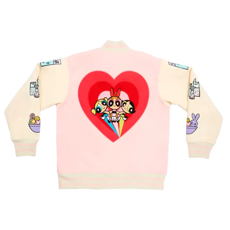 The Powerpuff Girls Varsity Jacket