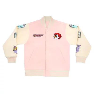The Powerpuff Girls Varsity Jacket