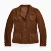 The Stick S02 Rhea Seehorn Brown Jacket