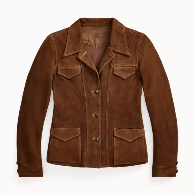 The Stick S02 Rhea Seehorn Brown Jacket