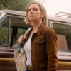 The Stick S02 Rhea Seehorn Brown Jacket