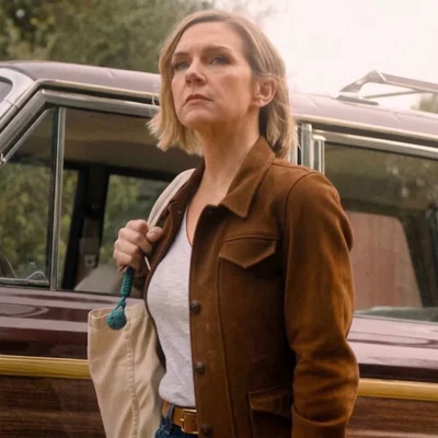 The Stick S02 Rhea Seehorn Brown Jacket
