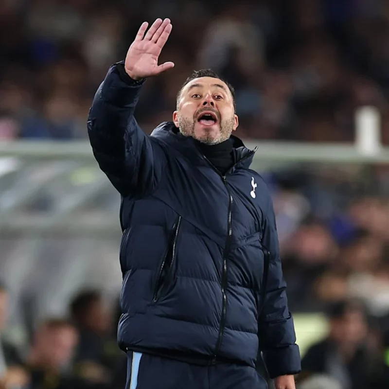 Tottenham Hotspur Roberto De Zerbi Jacket