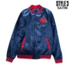 Spiderman Varsity Red Jacket