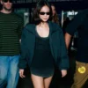NYC 2026 Jennie Kim Green Jacket