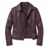 Anna Pigeon 2026 Tricia Helfer Leather Jacket