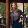 Anna Pigeon 2026 Tricia Helfer Leather Jacket