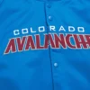 Colorado Avalanche Raglan Full snap Jacket