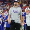 Buffalo Bills Joe Brady Grey Hoodie