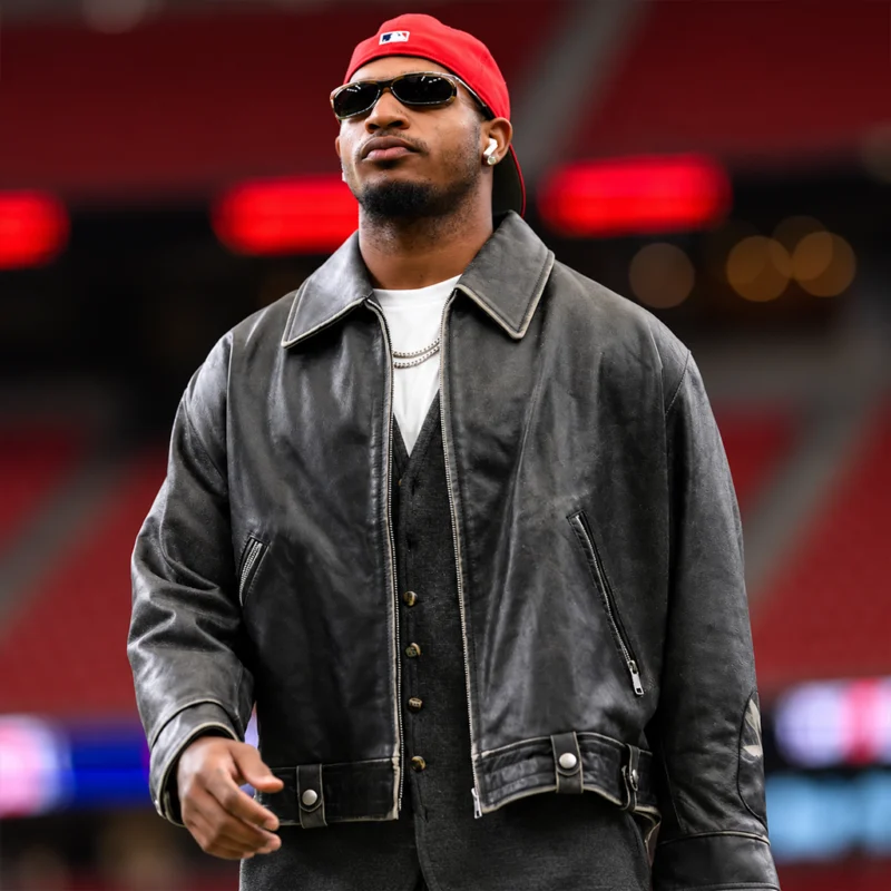 Reliant Stadium Cincinnati Bengals Ja'Marr Chase jacket